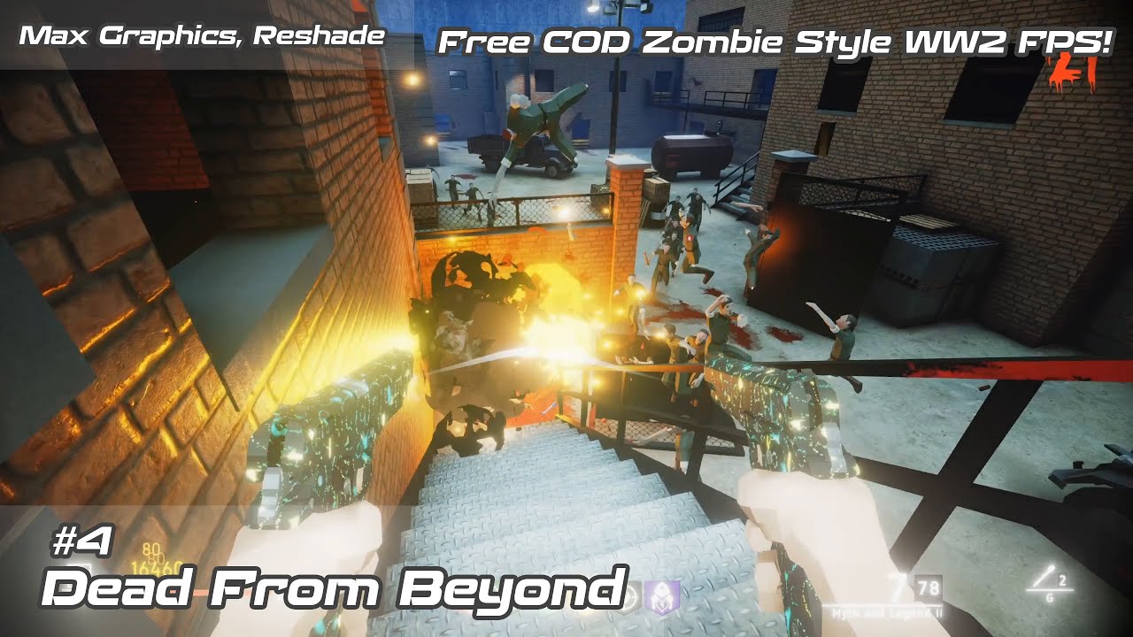 Dead From Beyond | Free COD WW2 Zombie Style First-Person Shooter | Max Graphics, Reshade #4