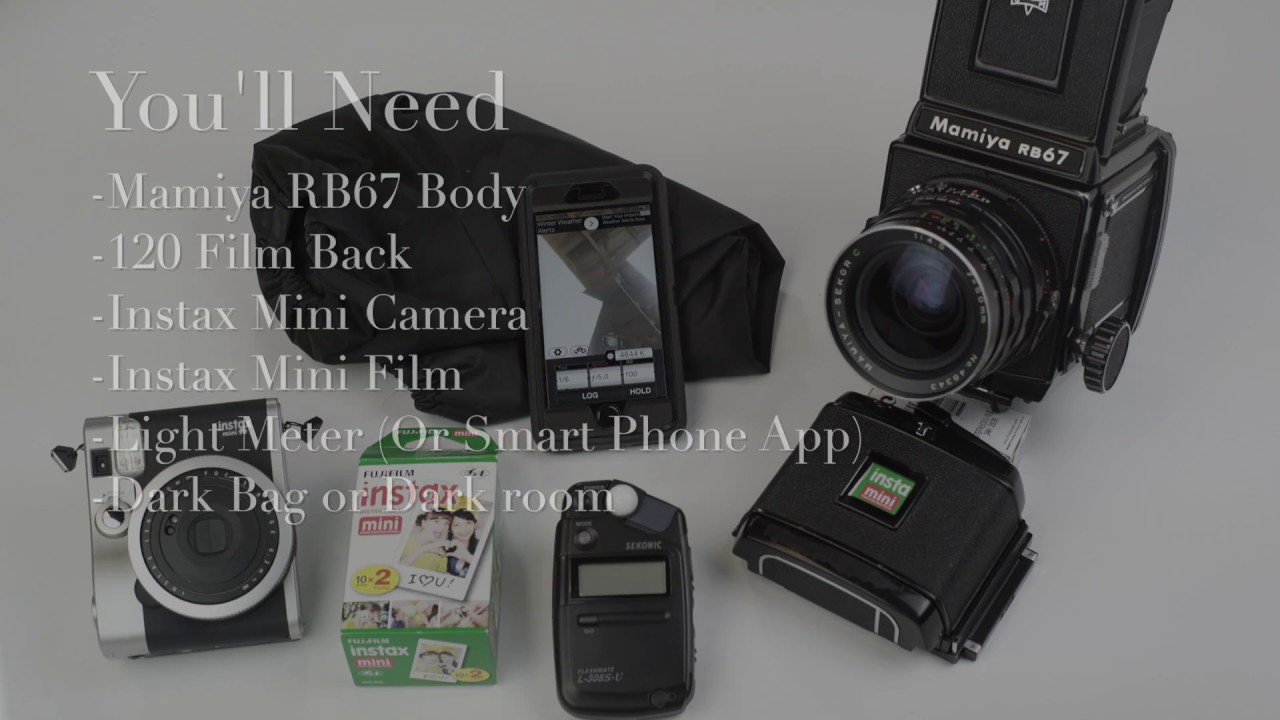 Pushing the Limits of Fujifilm Instax Mini Instant Film