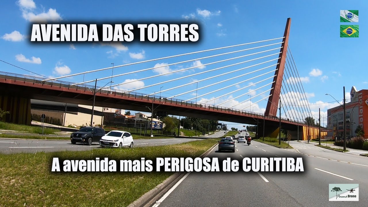 Uma das AVENIDAS MAIS PERIGOSAS de CURITIBA