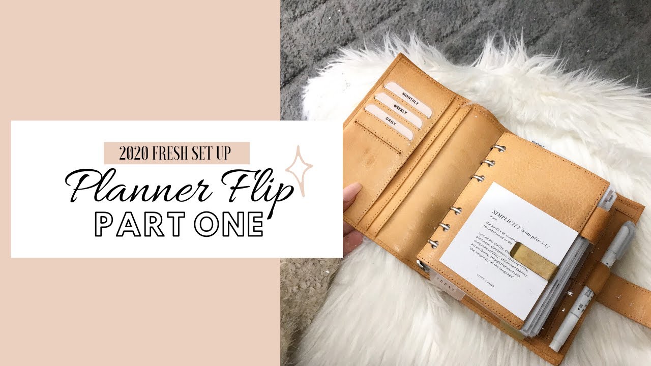 Planner Flip l 2020 l Part 1