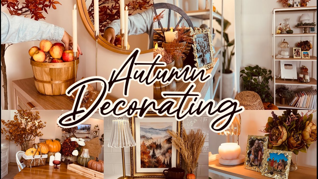 FALL DECORATE WITH ME 2025 | COZY FALL HOME DECOR Part 1