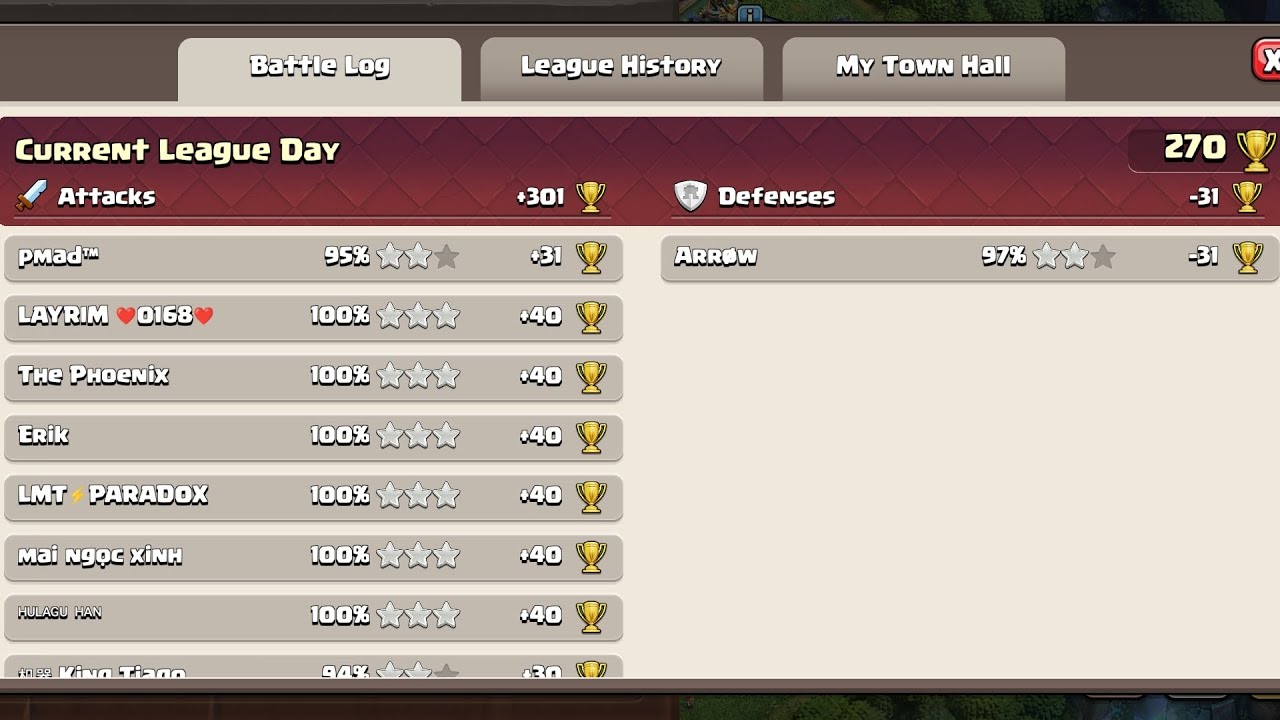 Easy but strong attack in high legend ⭐⭐⭐