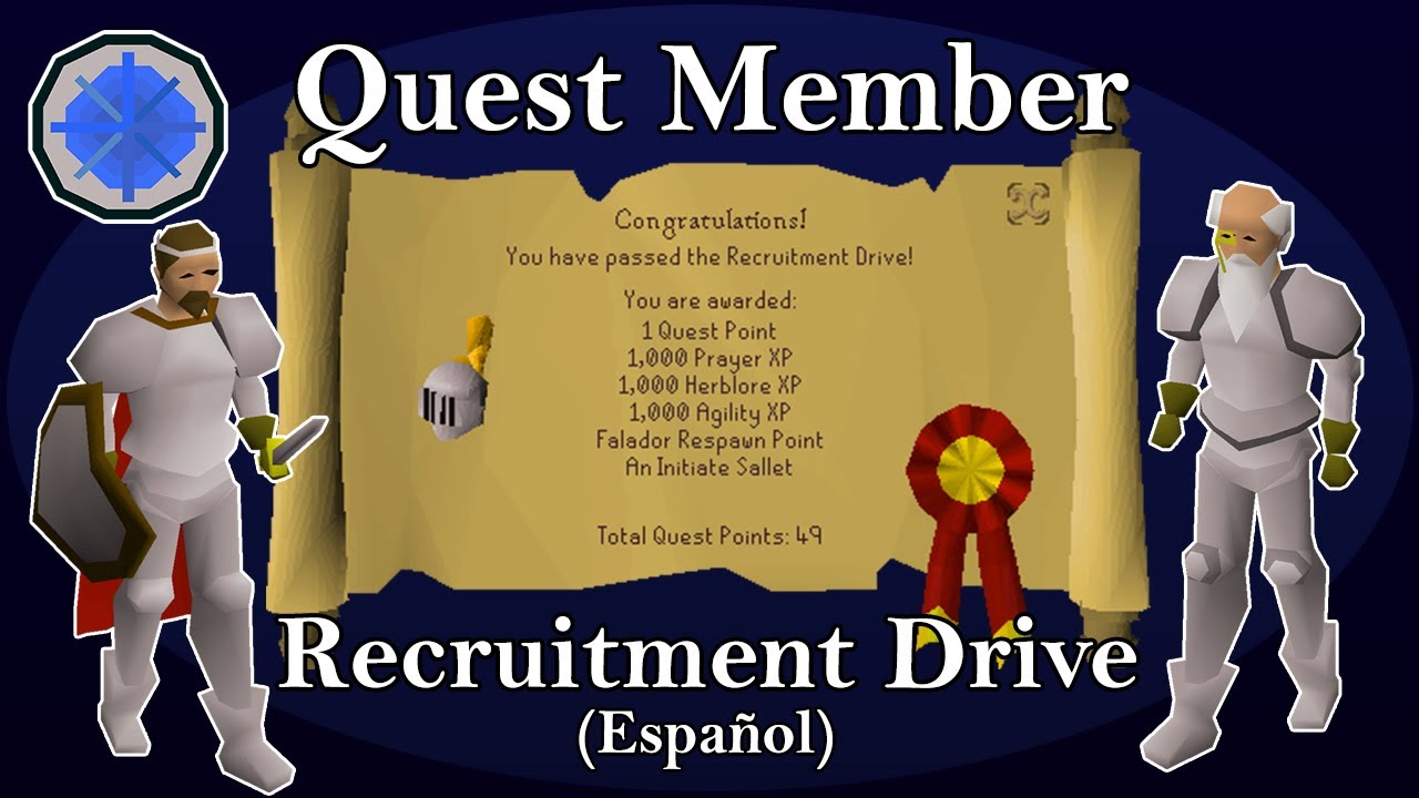 [OSRS] Recruitment Drive Quest 2021 (Español)