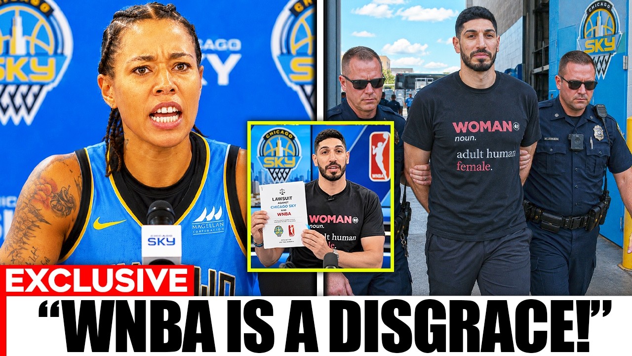 WNBA MELTDOWN As Enes Kanter FILES LAWSUIT On Chicago Sky After Cops Drag Him Out of Stadium!