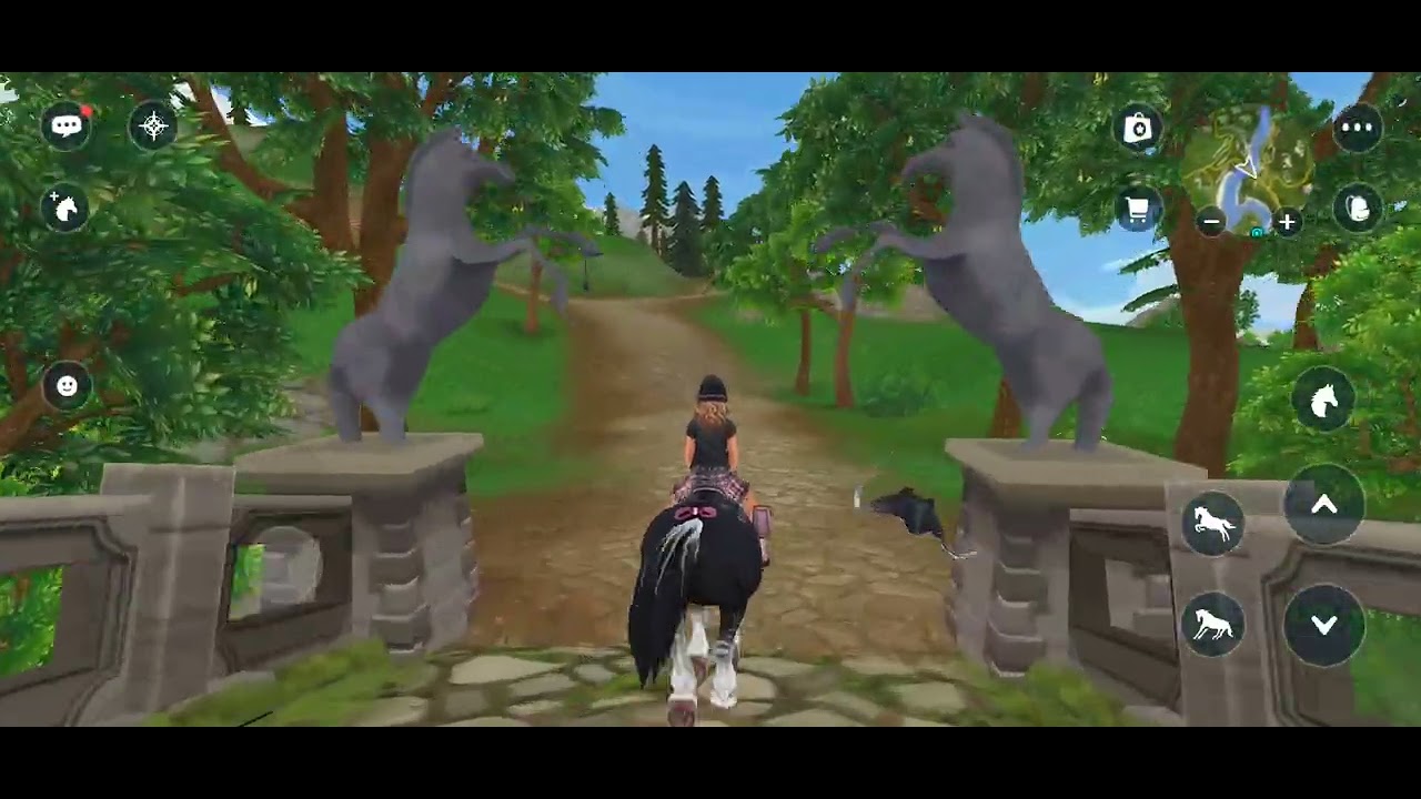 ich Reite von HILLCREST bis nach REDWOOD POINT! #starstableonline #pferd #viralvideo 