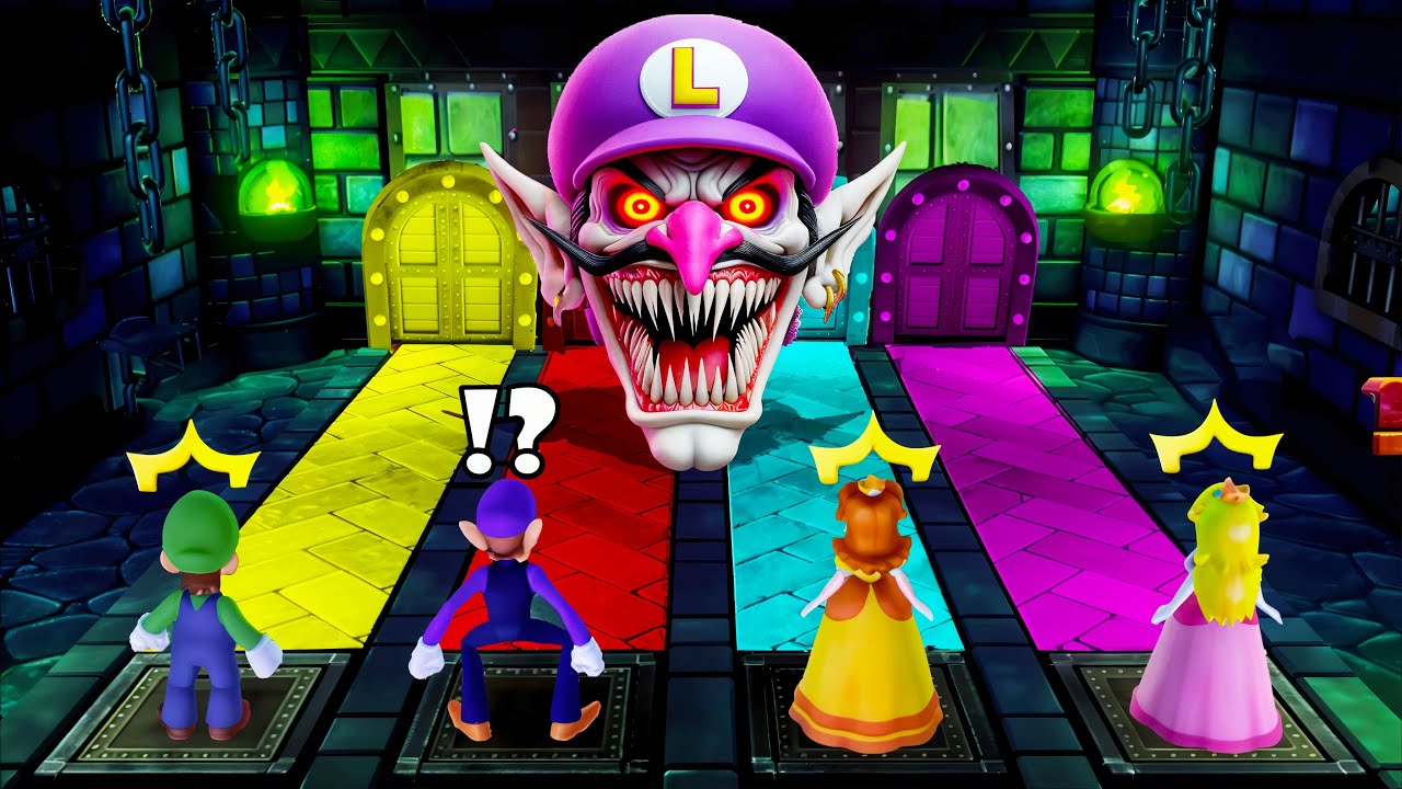 「マリオパーティ10」激戦！ワルイージVSルイージVSデイジーVSピーチ（CPUたつじん）