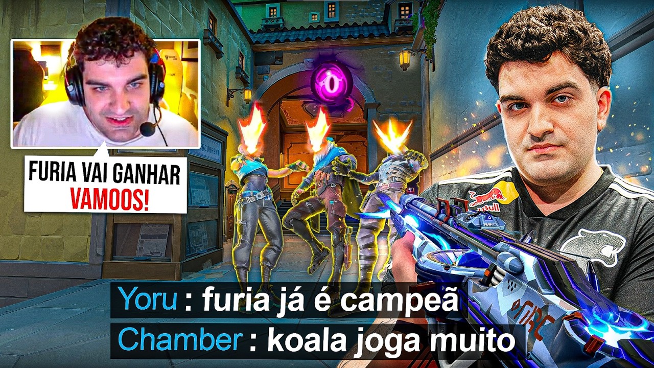 KOALANOOB E NERVE JOGAM NA RANKED BRASILEIRA E SÃO SURPREENDIDOS PELA TORCIDA DA FURIA!!!