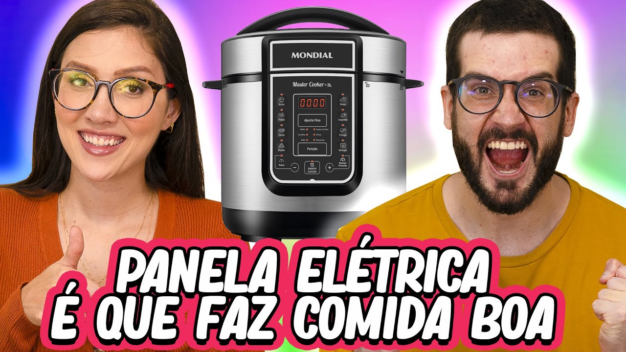 TESTANDO PANELA de PRESSÃO ELÉTRICA, FUNCIONA?