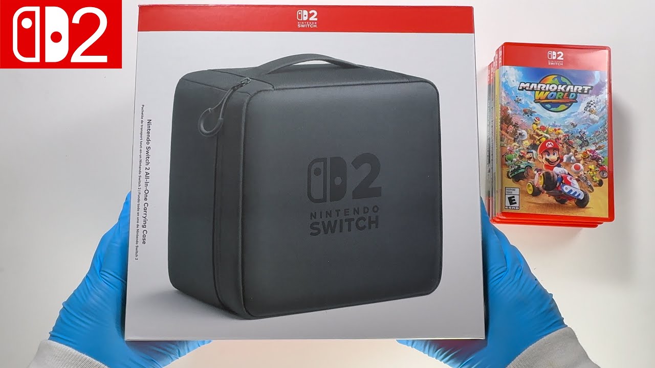 New Nintendo Switch 2 All-In-One Carrying Case - Unboxing