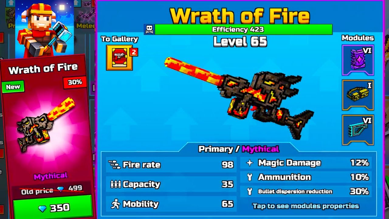 Pixel Gun 3D - *Wrath Of Fire* TRADER VAN Hercules 2021