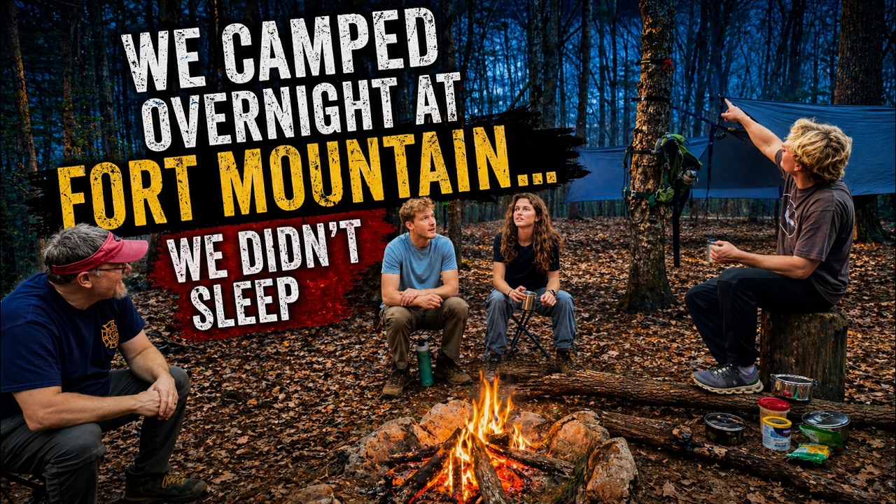 We Camped Overnight at Fort Mountain… We Didn't Sleep 