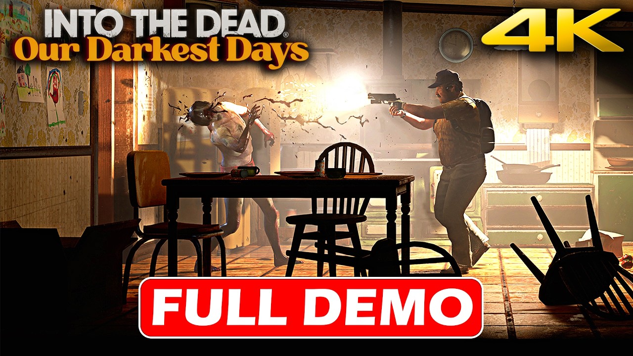 INTO THE DEAD: OUR DARKEST DAYS Gameplay Walkthrough FULL DEMO (4K 60FPS) - New Zombie Survival Game