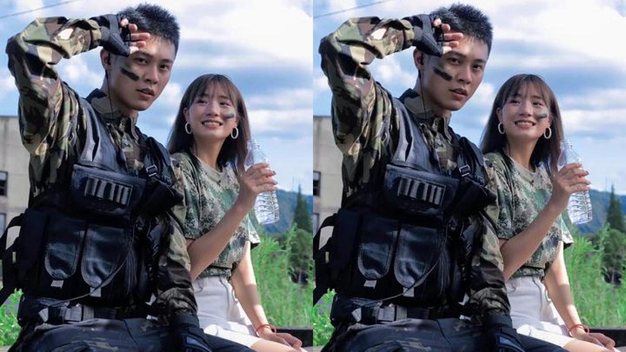 和999个小哥哥合照的第41天，谁不想拥有一个荷尔蒙爆棚的兵哥哥男友呢？#小鱼海棠 #美妆