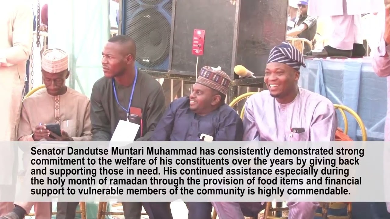 Ramadan Empowerment by Senator Muntari Dandutse in Funtua Zone