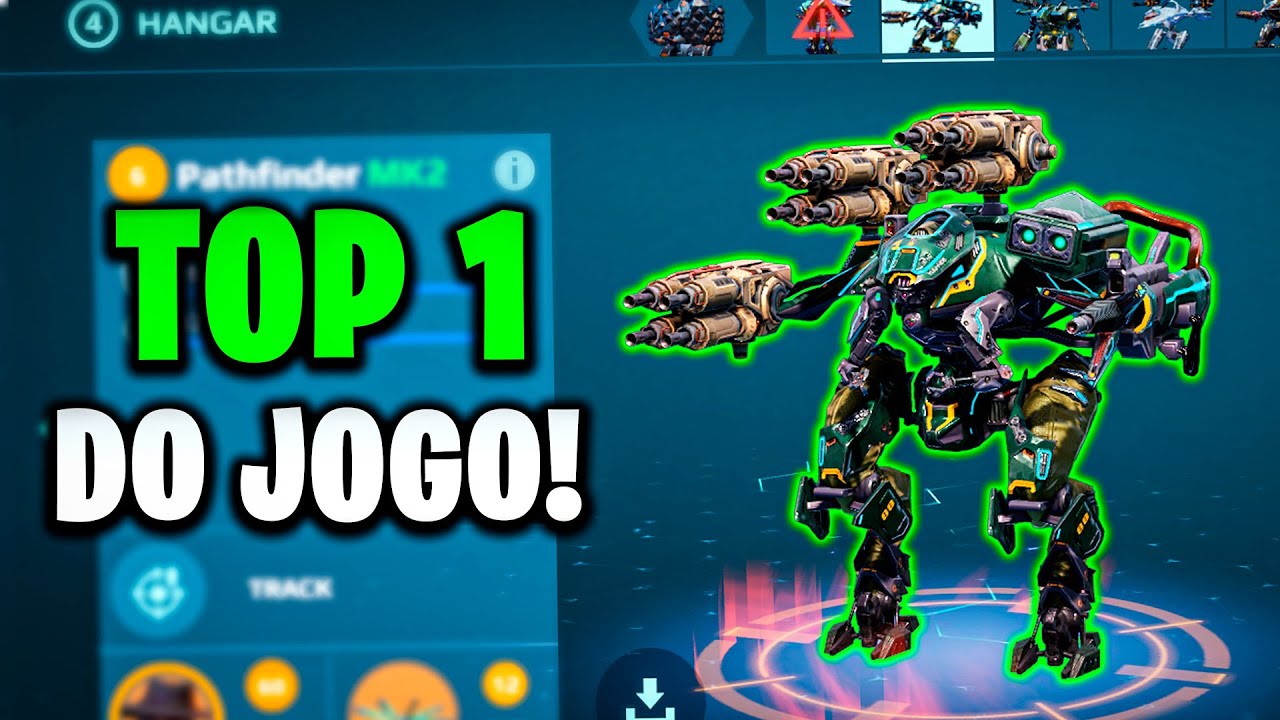 VOC&Ecirc; PRECISA TER esse ROB&Ocirc; NO SEU HANGAR! Melhoras armas PATHFINDER | War Robots Brasil