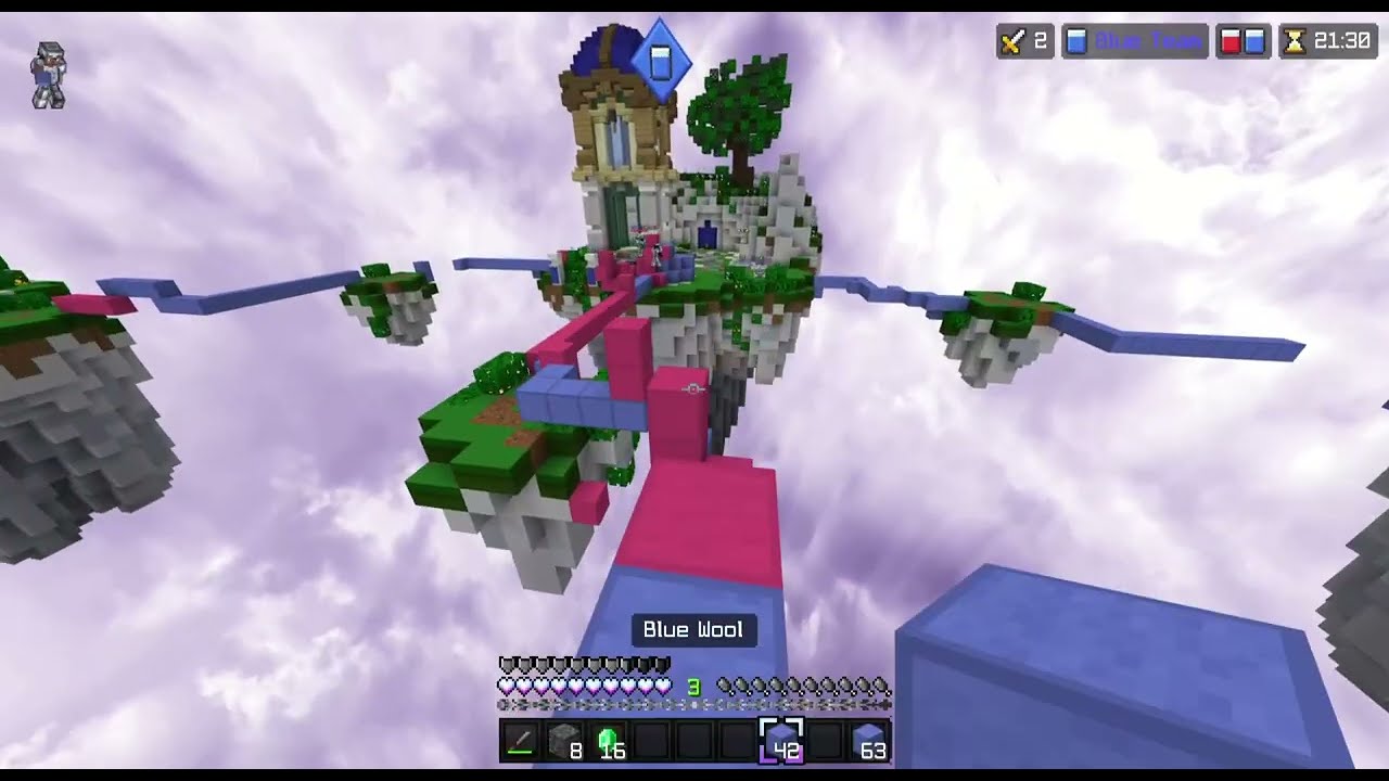 Soloing Hive Bedwars Parties