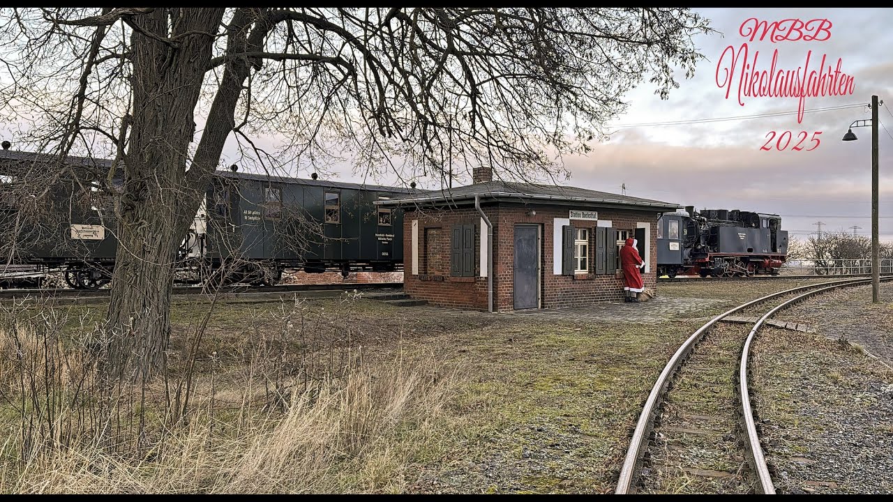 🚂🎅🏻🌲Mansfelder Bergwerksbahn Nikolausfahrten 2025