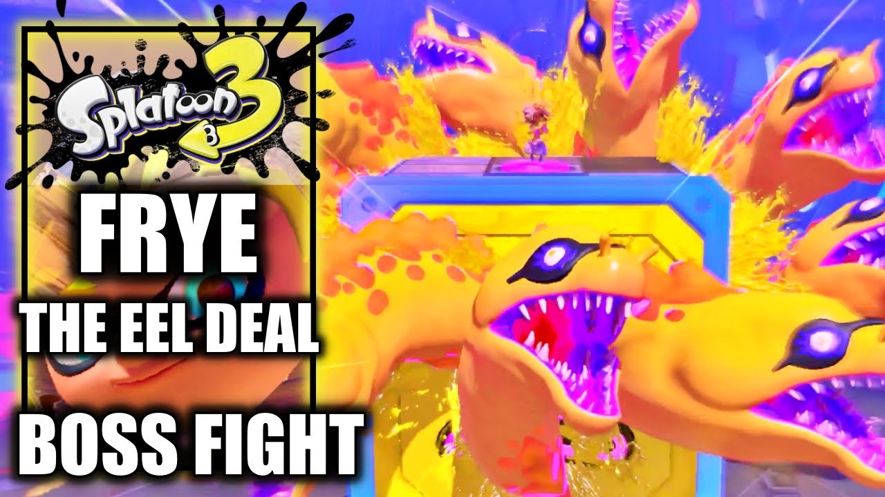 Splatoon 3 - Frye, The Eel Deal Boss Fight