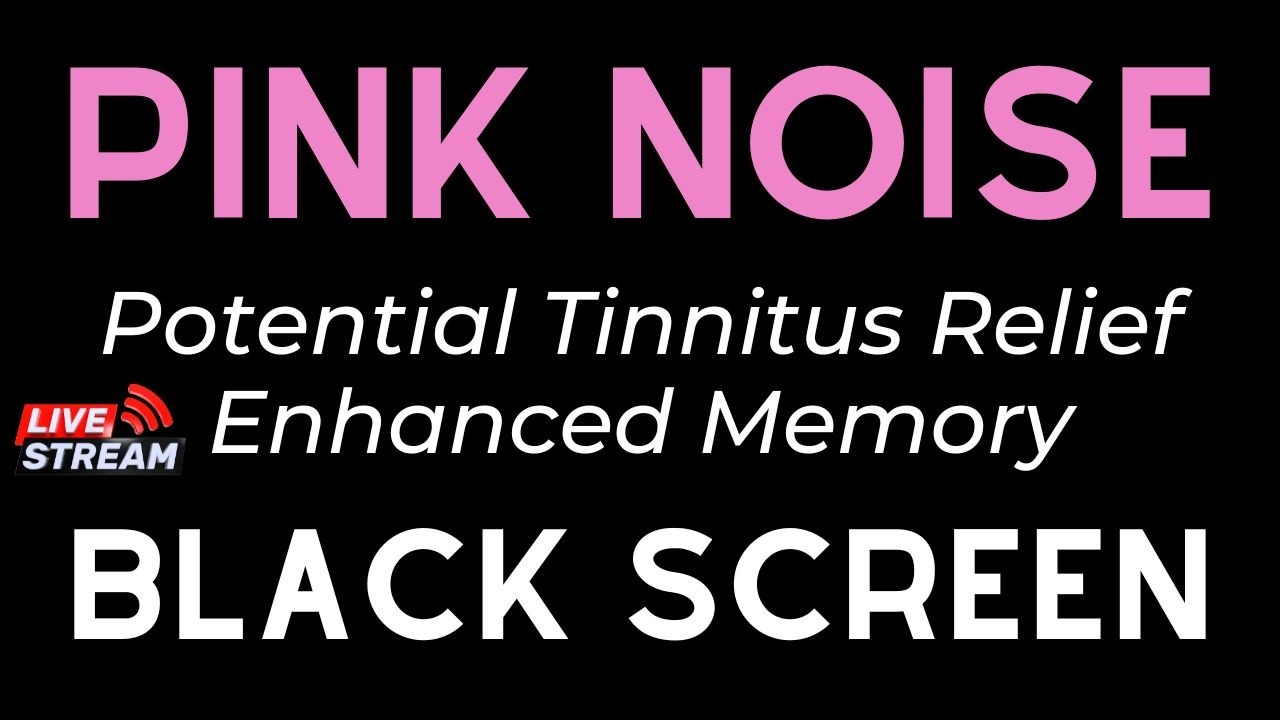 11 Hours No ADS | Pink Noise Black Screen for Focus & Sleep: The Perfect Soundscape for a Calm Mind