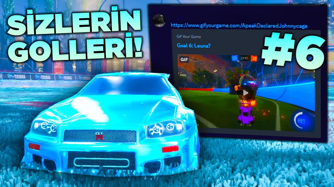 RLCS'DE OYNAYABİLECEK TÜRK KEŞFETMEK? | Sizlerin Golleri #6 | (@aydigal  Rocket League Türkçe)