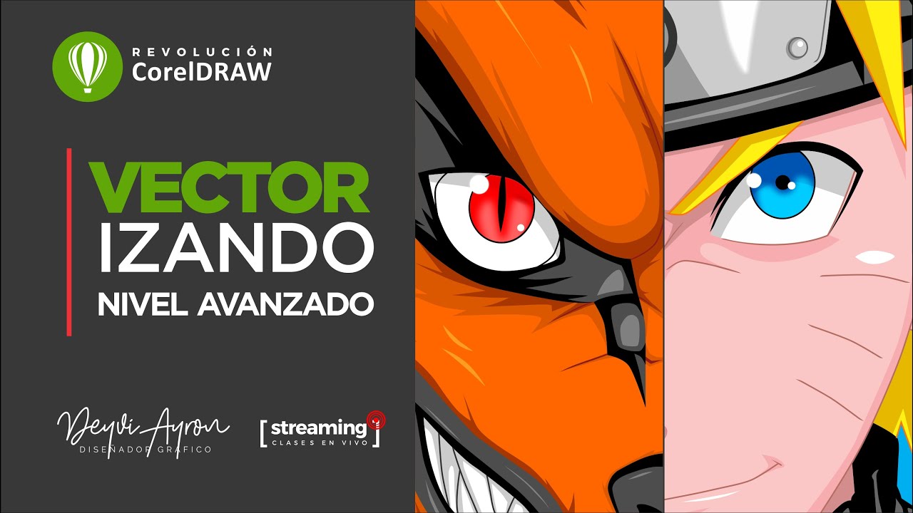 🔴¡Clase en Vivo! VECTORIZAR NIVEL AVANZADO en CorelDRAW