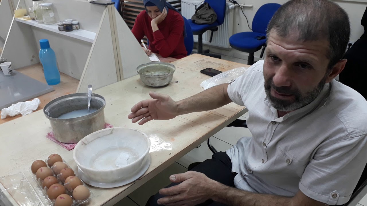 Ebru Sanatı  - Aher yapımı  Ders 1 Hezarfen İbrahim Sami Özen