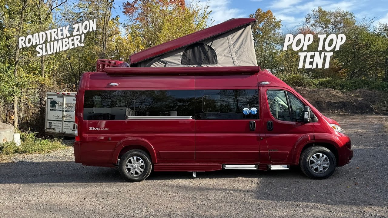 2025  Roadtrek Zion Slumber! Roof Top Tent!