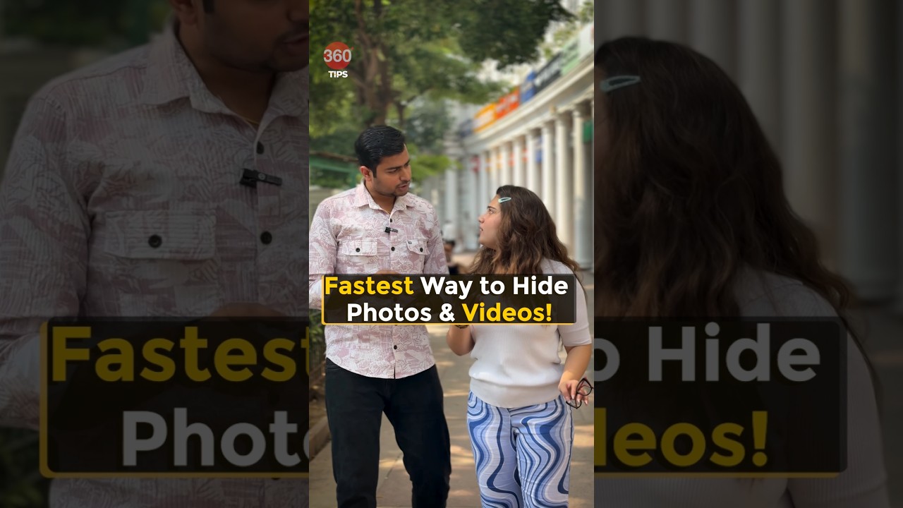 Fastest way to Hide Photos - Videos #shorts #photo #video #hide #hidden #tipsandtricks #howto #tech