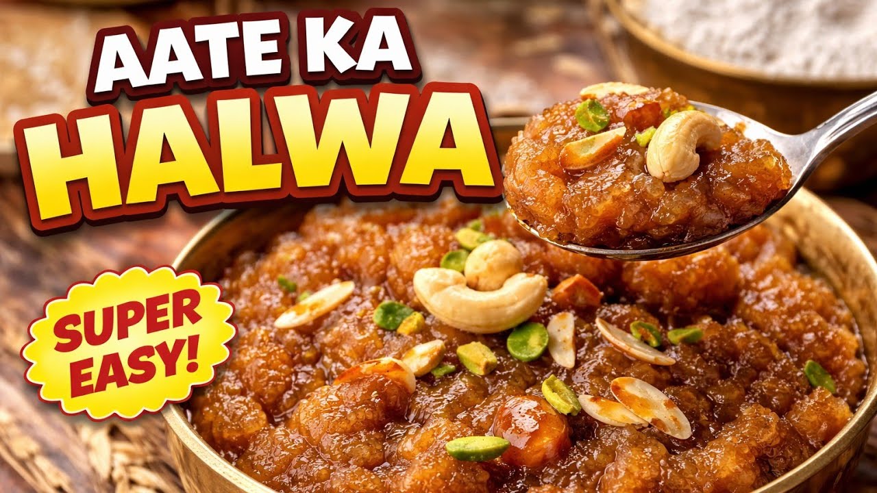 Aate ka halwa easy recipe ghar jaisa swaad 