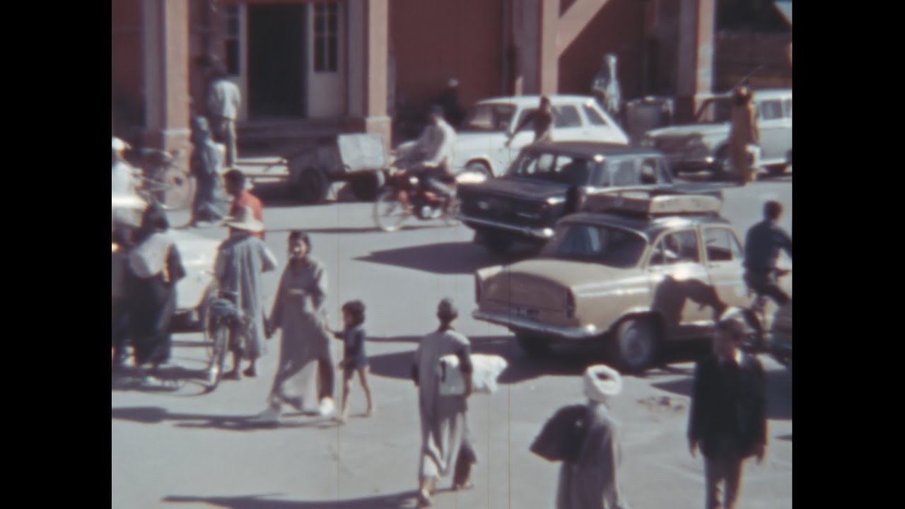 Marrakech 1973 archive footage