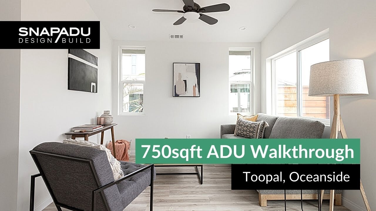 ADU Walkthrough - 2BR 1BA - Oceanside CA - Snap ADU Tour