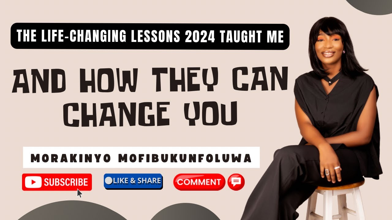 THE LIFE CHANGING LESSONS 2024 TAUGHT ME // HOW THEY CAN HELP YOUR 2025.