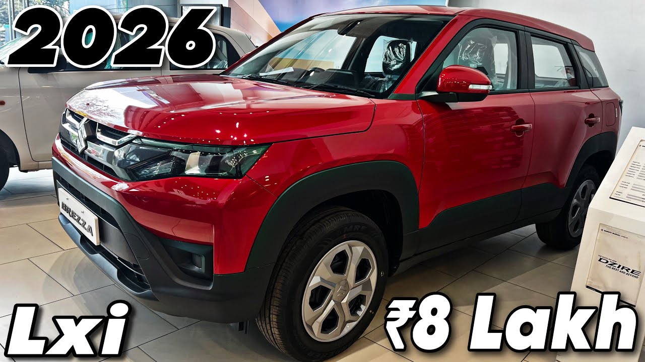 2026 Maruti Suzuki BREZZA LXi Model | Full Detailed Review 