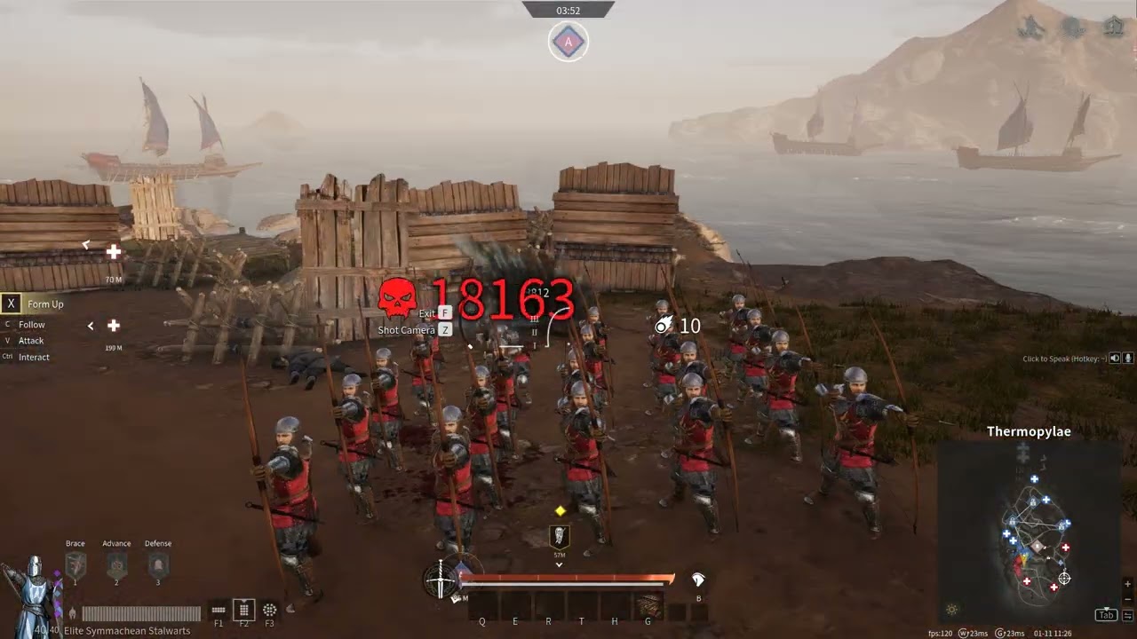 Thermopylae defence! #24k Score | Conqueror's Blade