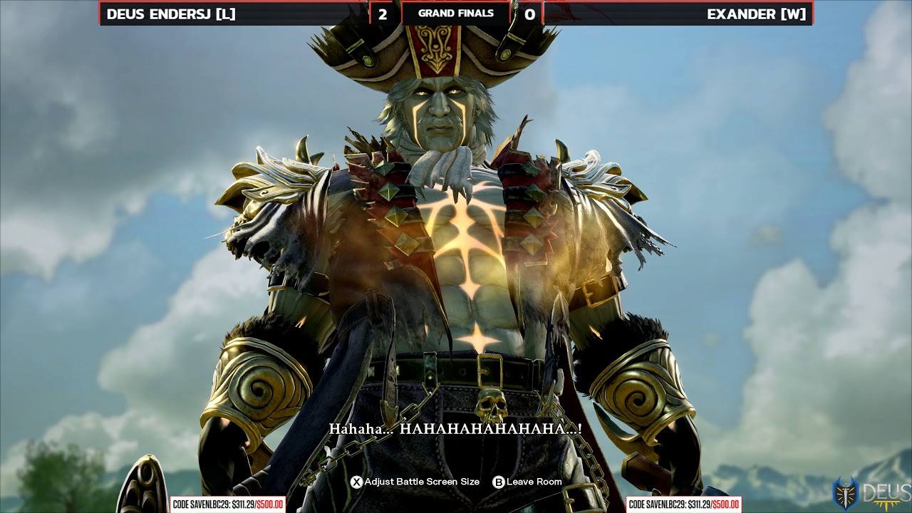 Soul Calibur 6 @ NLBC Online #8 - DEUS EndersJ vs Exander - Grand Finals Pt. 2 [4K/60fps]