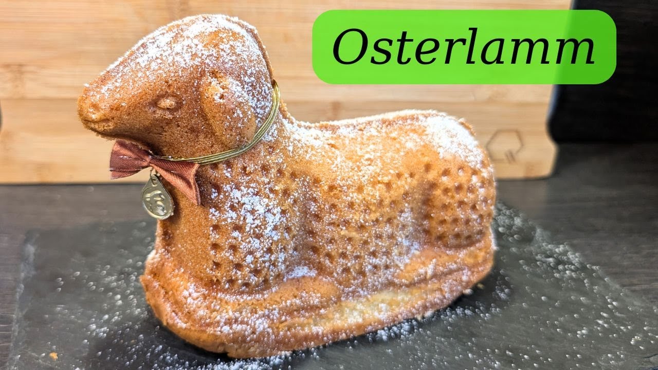 🐣🐑 Osterlamm | Osterbrunch | backen mit Kindern | einfaches Rezept | Osterrezepte