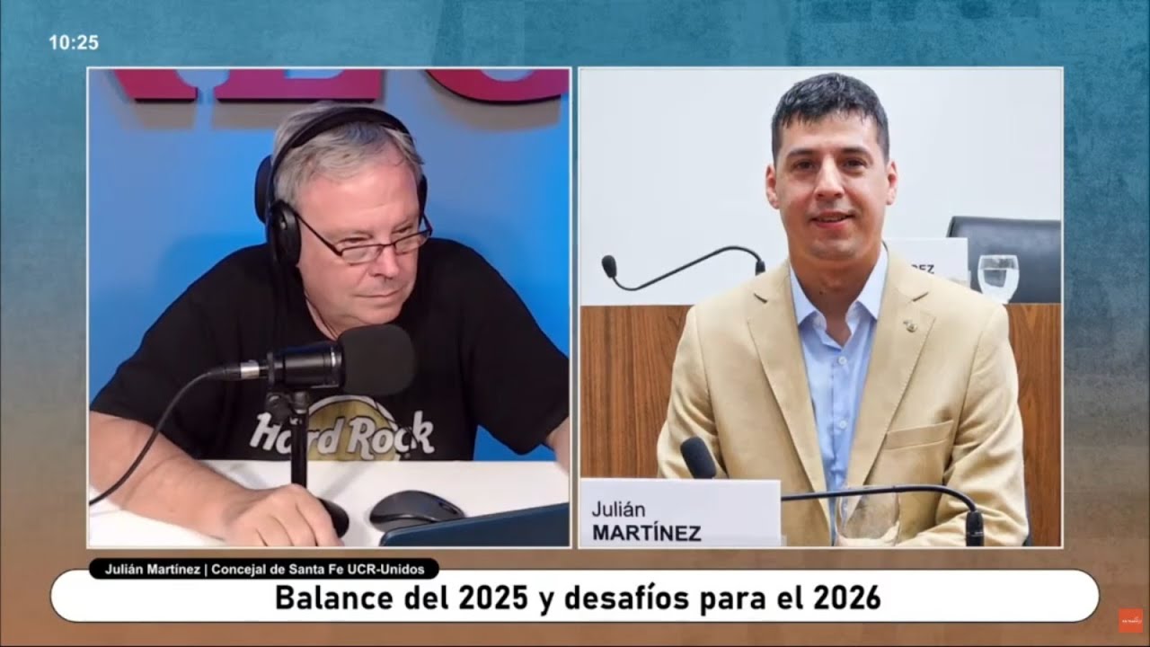 Julián Martínez: balance político de 2025 y la agenda que viene para Santa Fe