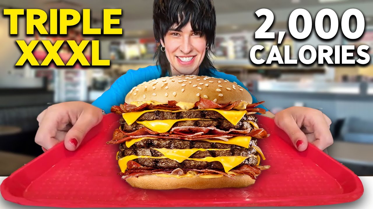 I Tried the Worlds Biggest Burger Challenge..