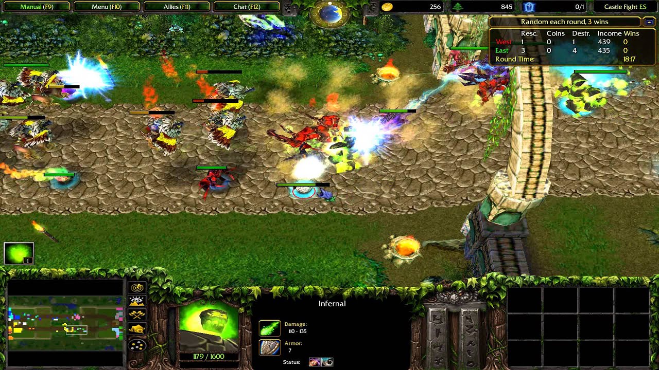 Warcraft 3 TFT - Castle Fight #2