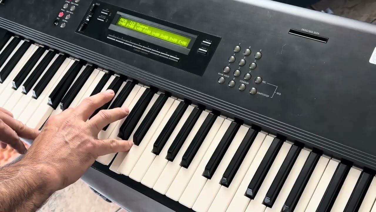 M1 korg de aquí selen todos sus samples de la trompeta 