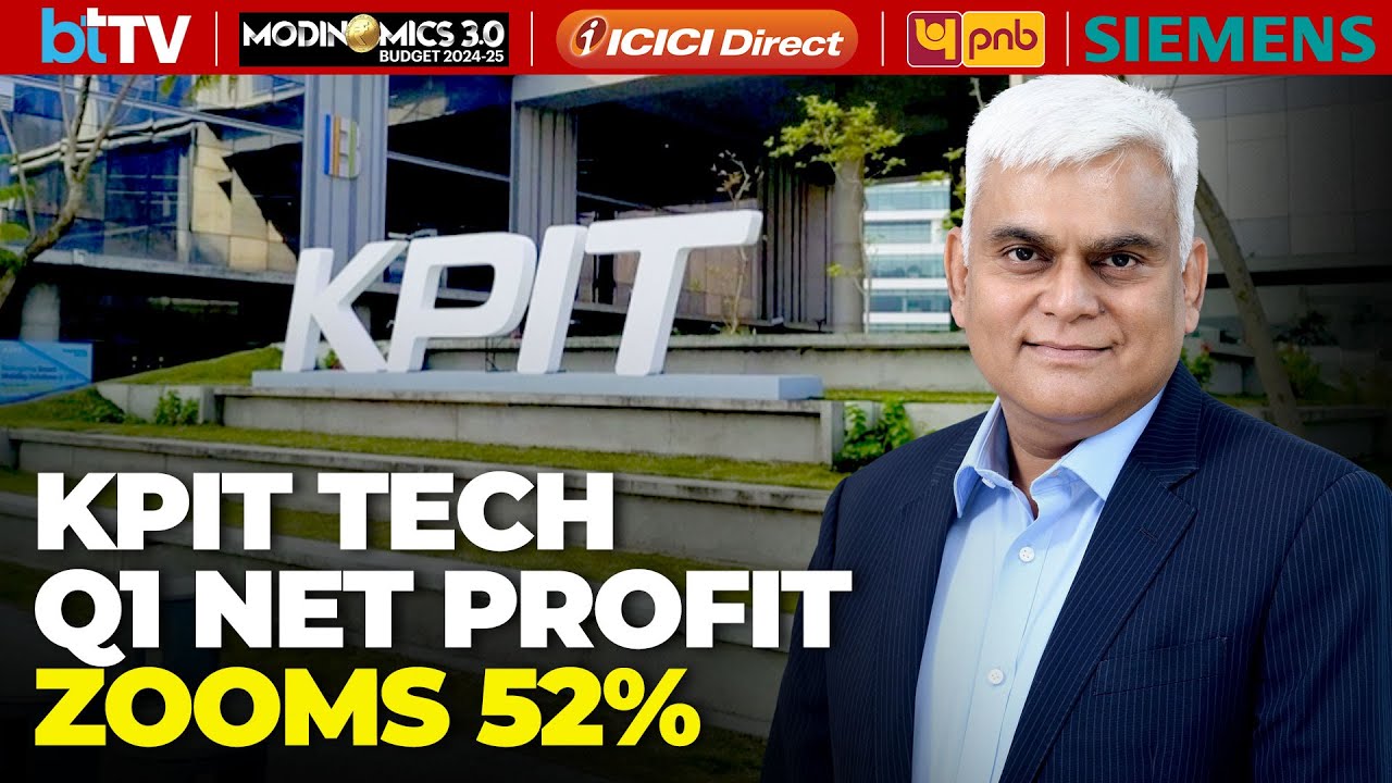 KPIT Tech Top Management On Q1 Results Shares Key Strategies, FY25 Guidance & Outlook