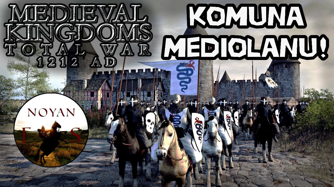 Medieval Kingdoms 1212 AD: Total War - WRESZCIE KOMUNA MEDIOLANU! Stream🔴#1