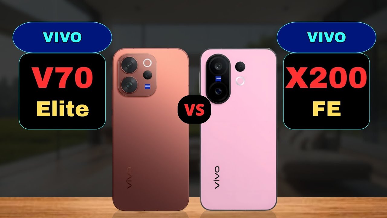 Vivo V70 Elite vs Vivo X200 FE Comparison