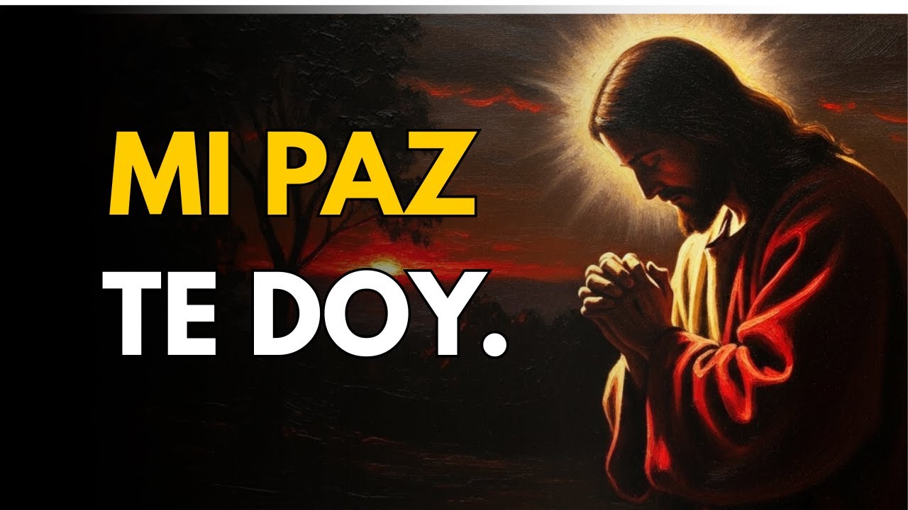 JESÚS TE DICE HOY: NO TE RINDAS, MI TIEMPO ES PERFECTO | CANCIÓN Y ORACIÓN DE JESÚS