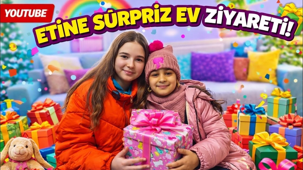 🌟 ETİNE’NİN HAYALİNİ GERÇEKLEŞTİRDİK! EVİNE SÜRPRİZ ZİYARET 💝🎁 @hayal_sepeti  #keşfet #love  #trend 
