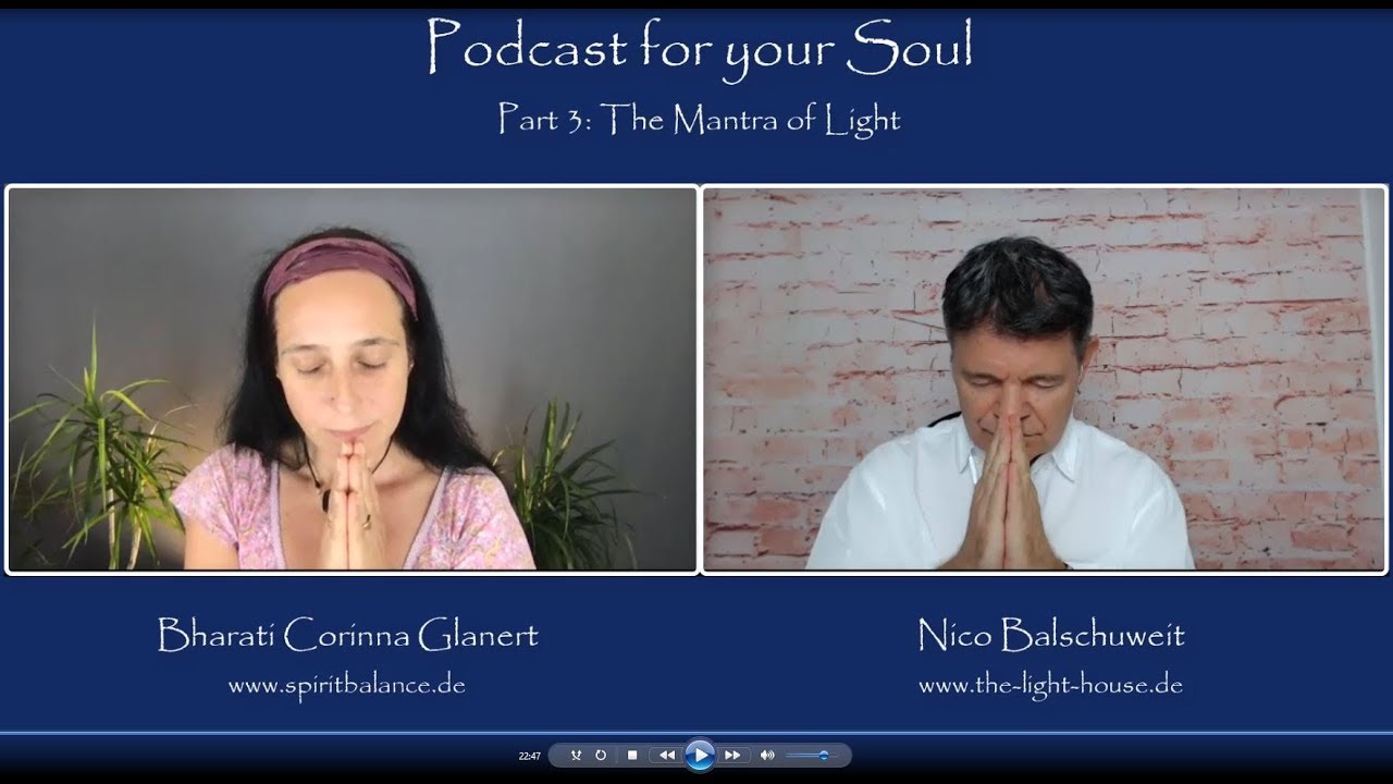 Astral projection and the mantra of light - part II of the podcast with Bharati Corinna Glanert