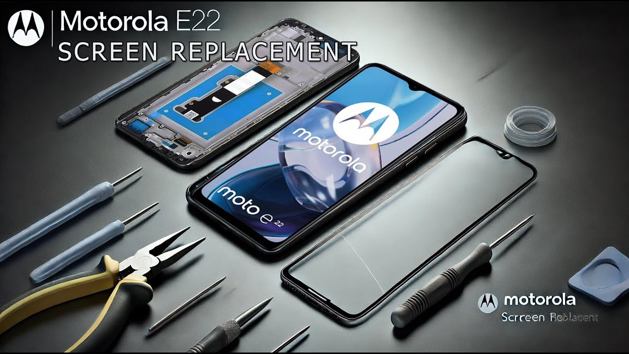 Motorola MOTO E22 XT2239 Original Screen Replacement Tutorial / Wymiana wyświetlacza