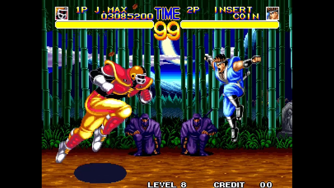 World Heroes 2 NEO-GEO Captured Original MVS  Longplay J.MAX HD HQ By Urien84