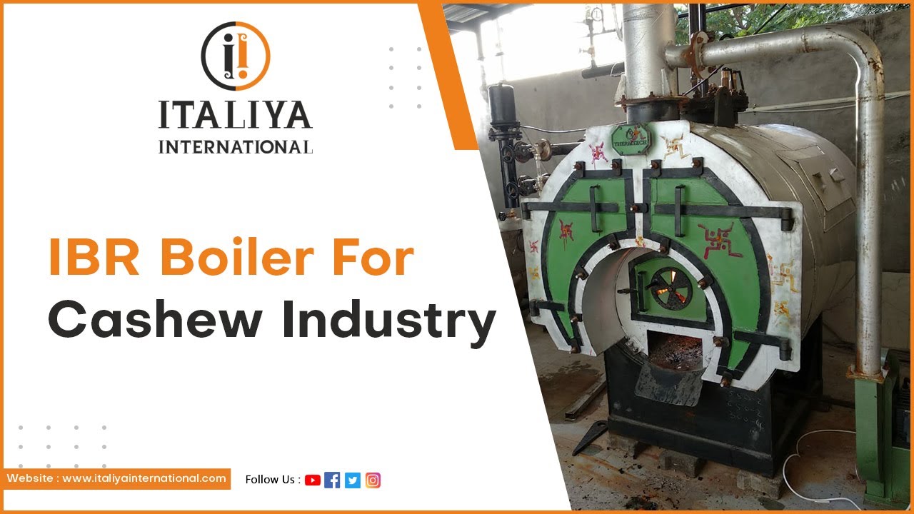 IBR BOILER FOR CASHEW INDUSTRY