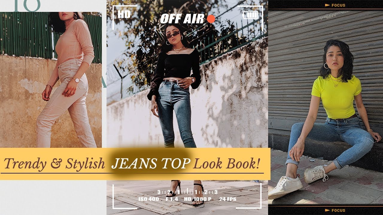 JEANS TOP Look Book(Trendy & Stylish) |SUMMER| SONIA GARG